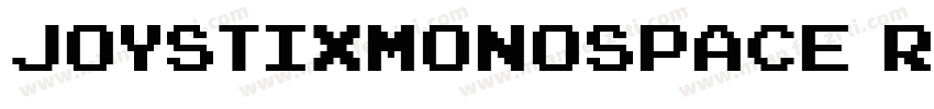 JoystixMonospace Regular字体转换